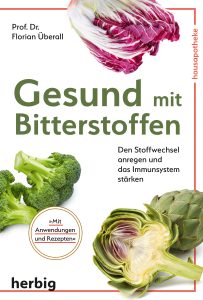 Buchtitel Gesund mit Bitterstoffen vom Autor Prof. Dr. Überall