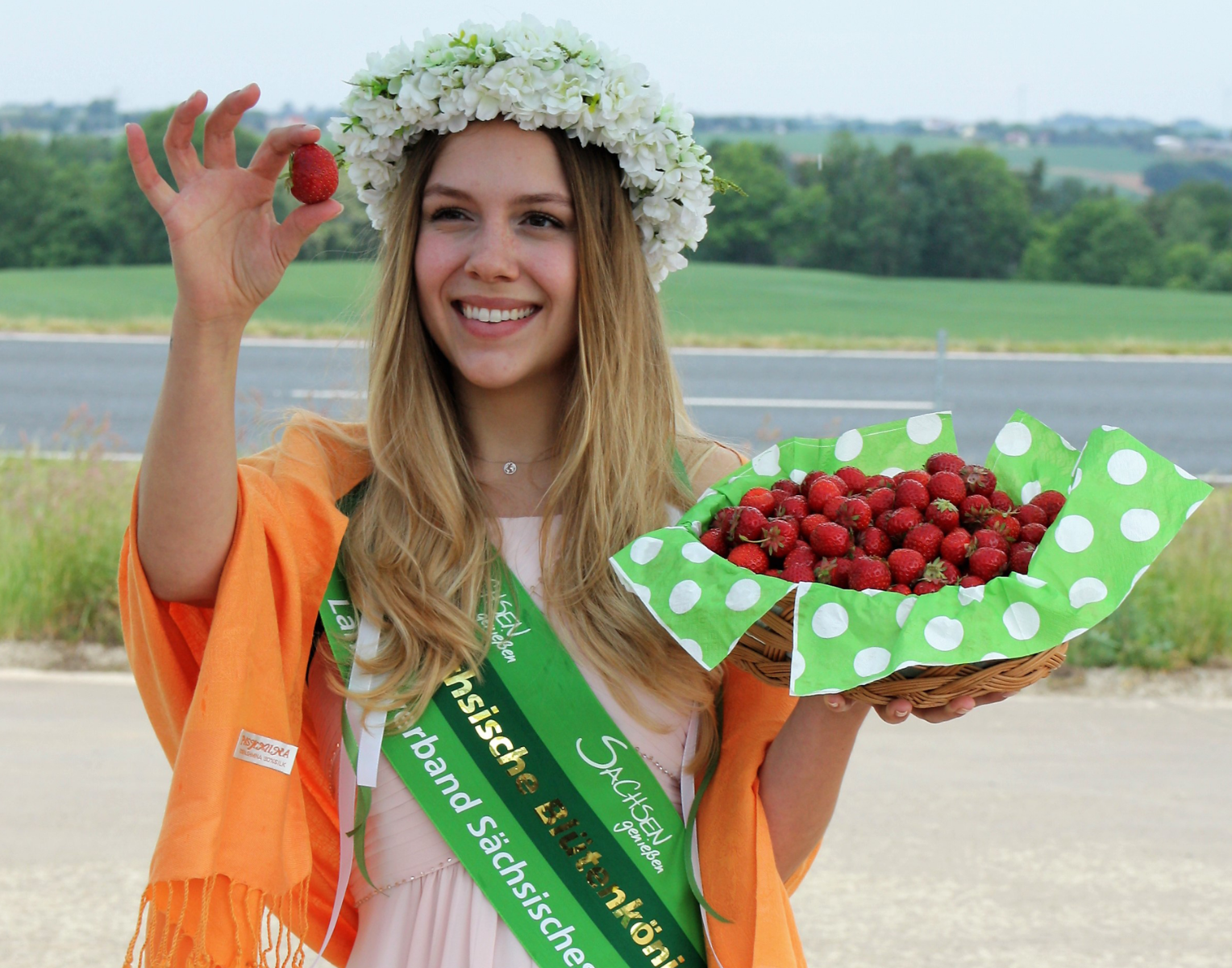 Hier können Sie Erdbeeren selber pflücken!