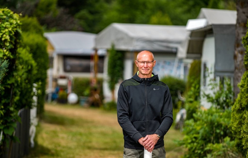 Detlef Heinrich leitet den Campingplatz