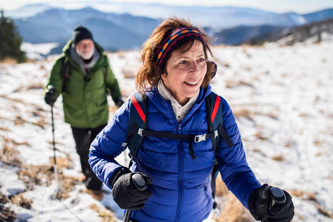 Nordic Walking auch im hohen Alter