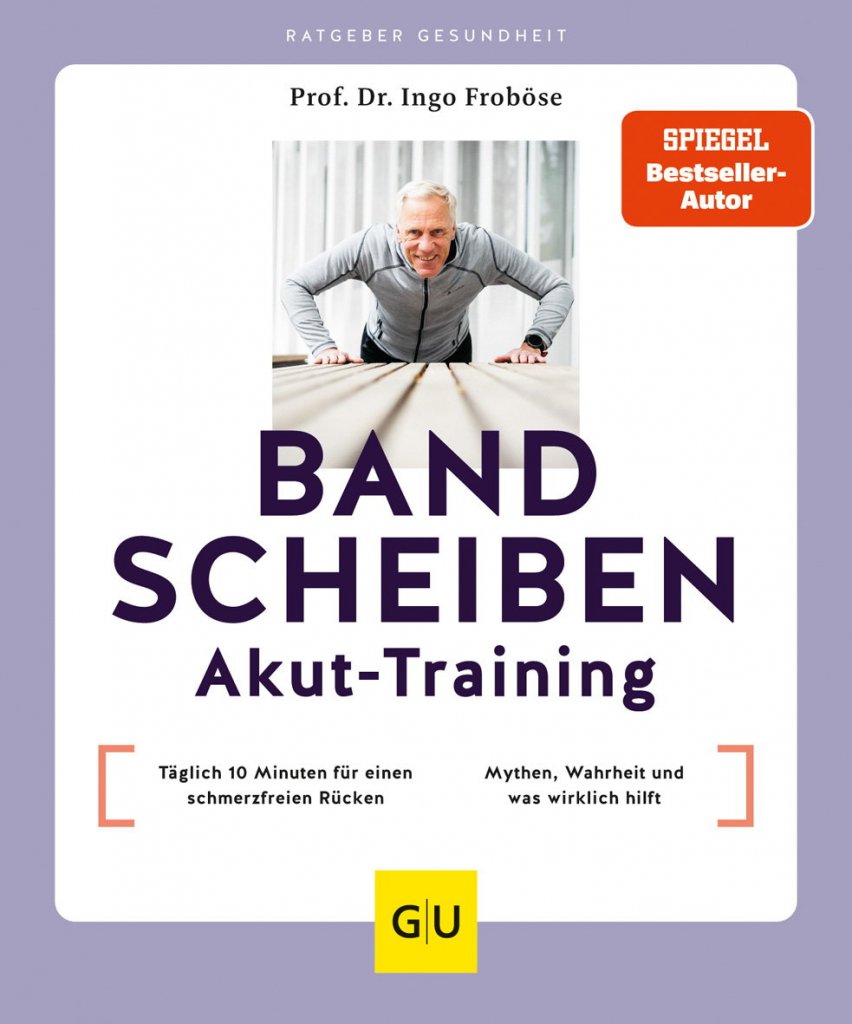 In seinem Buch „Mythen und Wahrheiten über die Bandscheiben“ verrät Ingo Froböse . Es ist am 4. September im Verlag Gräfe & Unzer erschienen