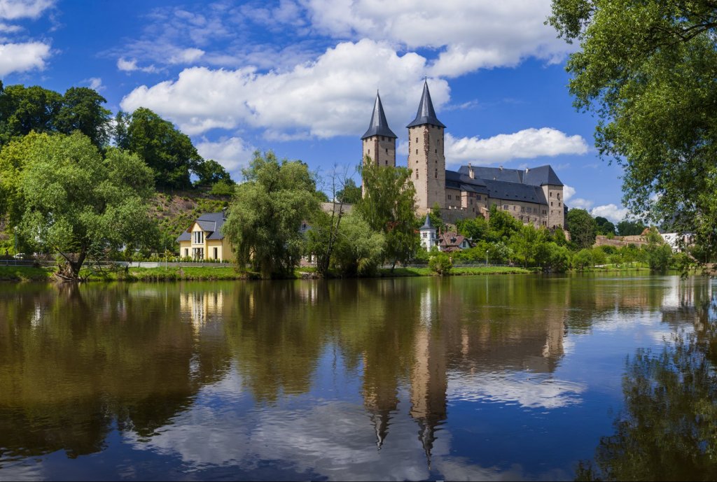 Außenaufnahme von Schloss Rochlitz