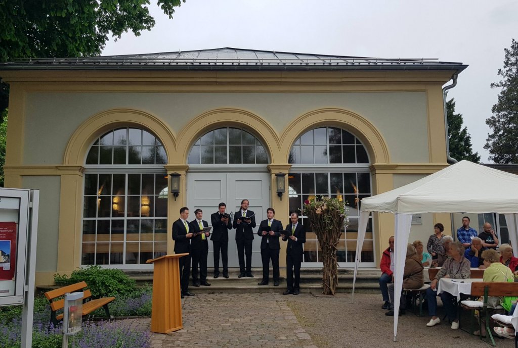 Das Begegnungszentrum auf dem Trinitatis-Friedhof