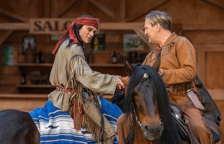 Old Shatterhand und Winnetou