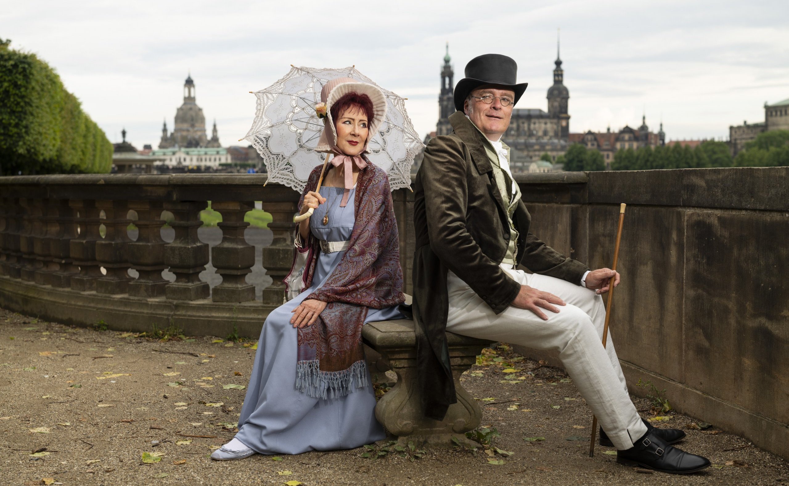 Im Romantik-Look zur Stadtwette