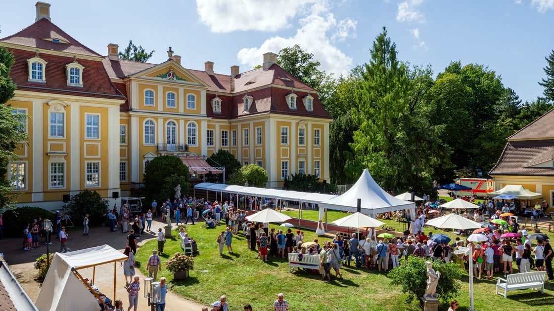 Leinentage in Schloss Rammenau