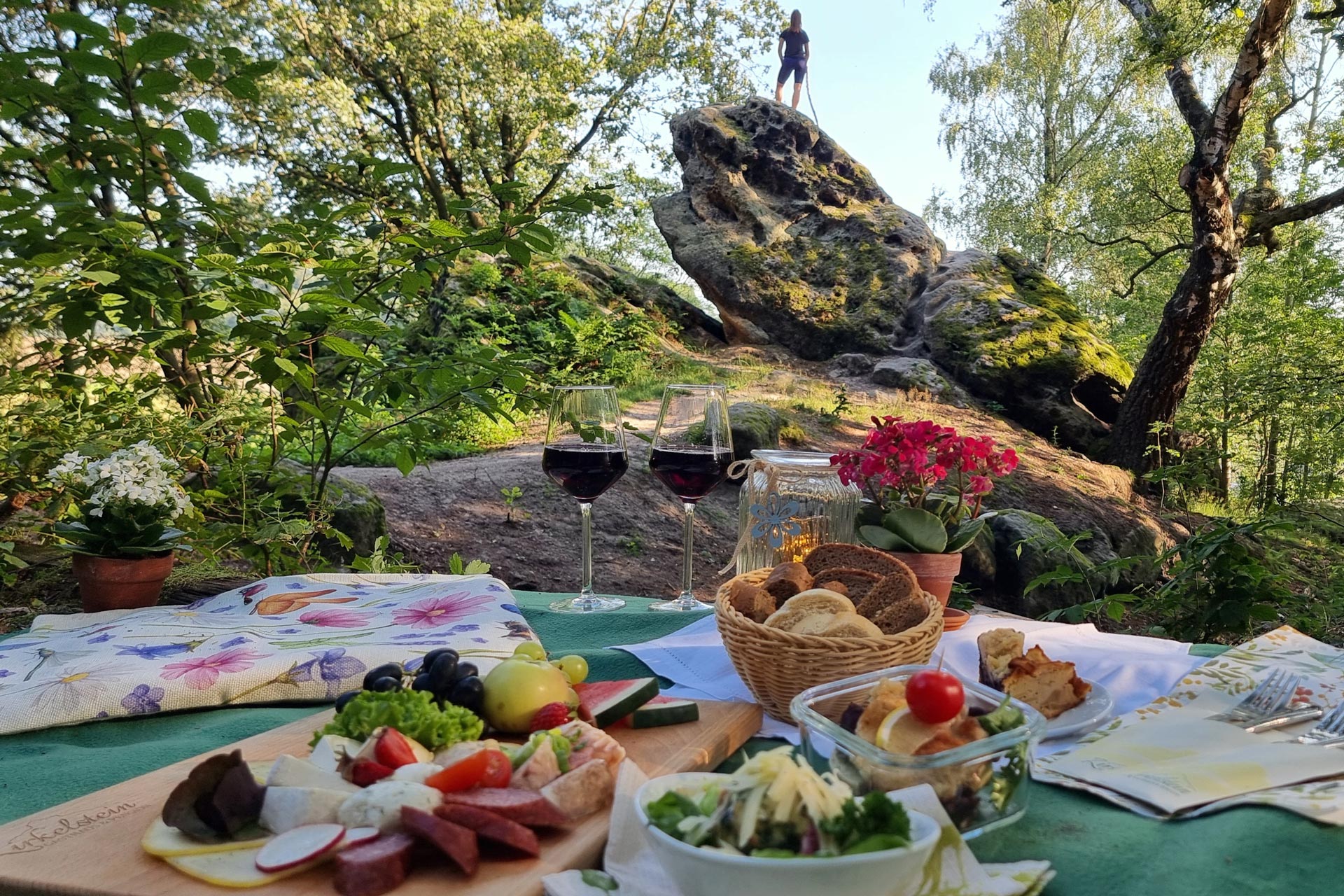 Picknick mit Caspar David Friedrich