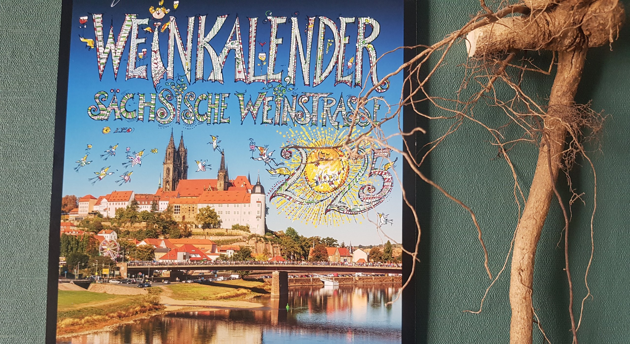 Wein zum Umblättern