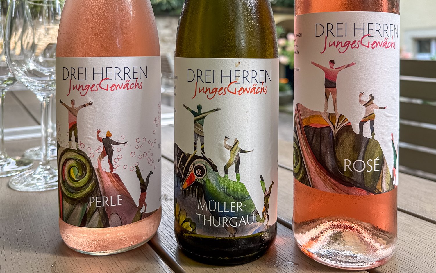 Lehrlingswein von „Drei Herren“