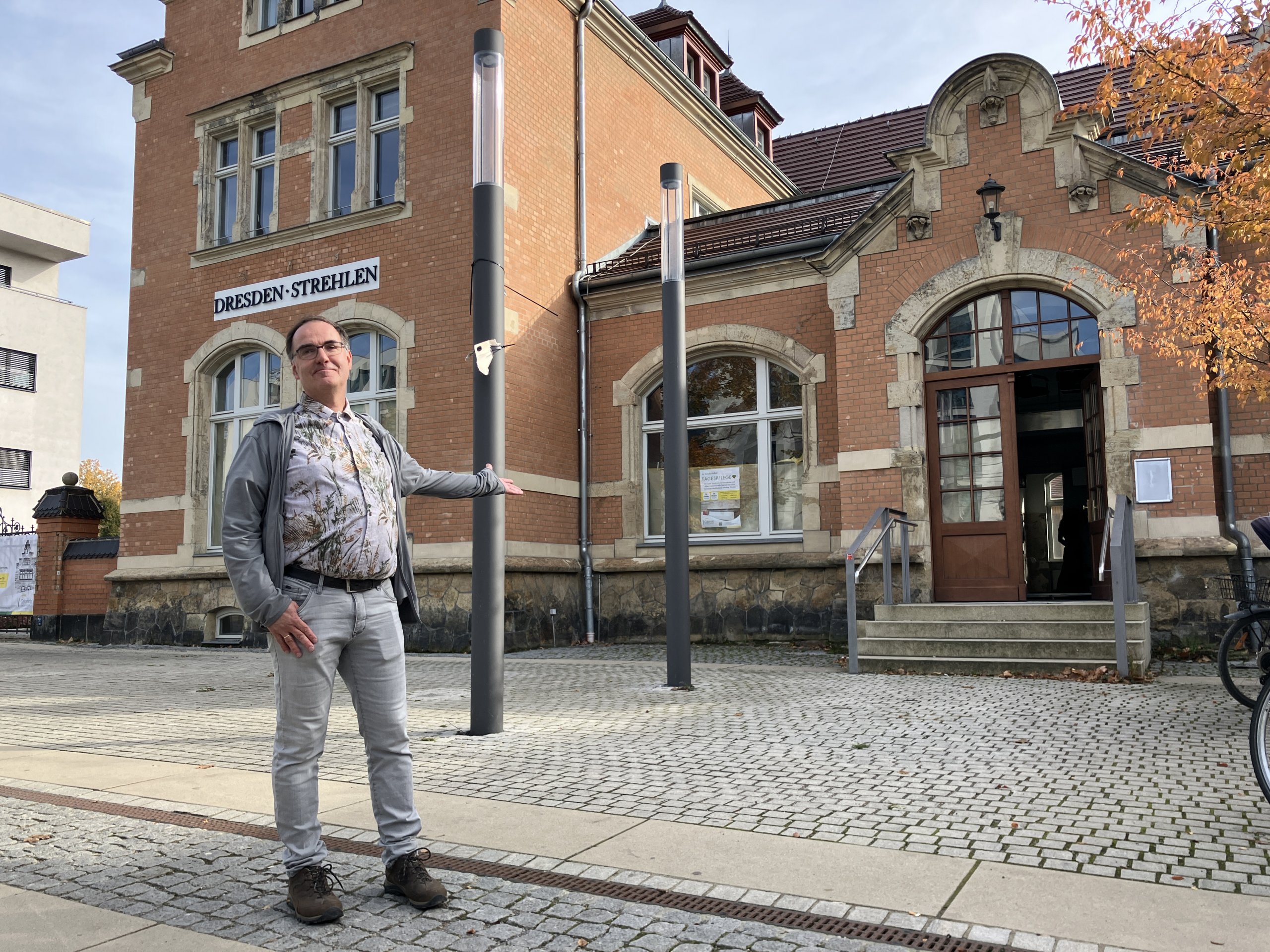 Pflegedienst zieht in Bahnhof Strehlen