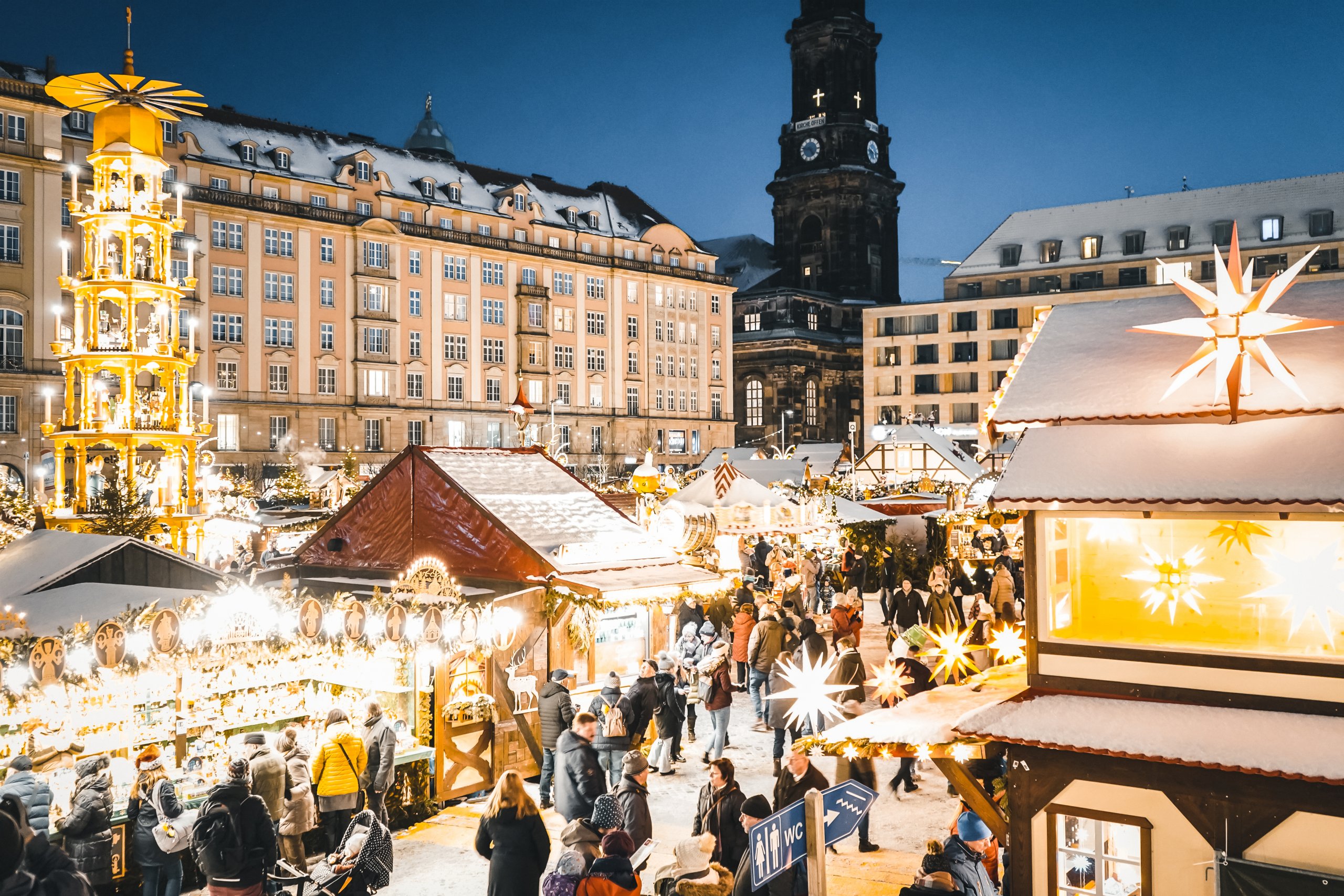 Die Top 10 Weihnachtsmärkte  in und um Dresden