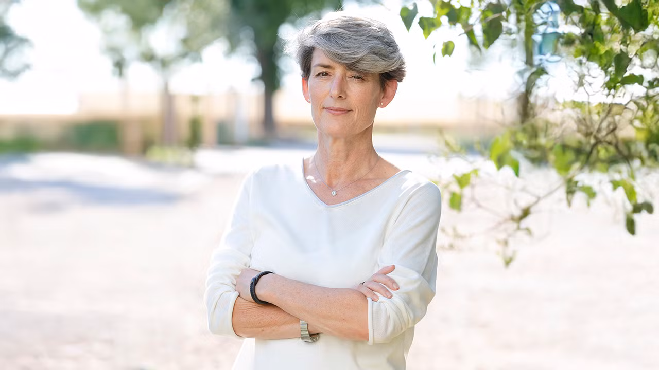 Unternehmerin Judith Moog bringt Bio-Leinöl auf den Markt.