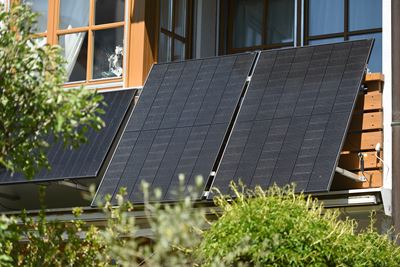 Solarnalage auf dem Balkon