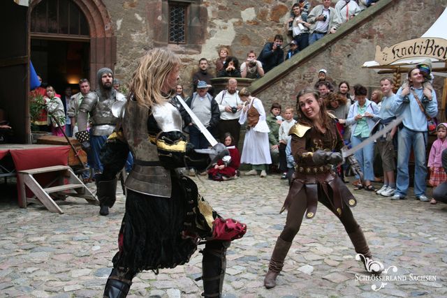Mittelalterfest mit Ritterkämpfen