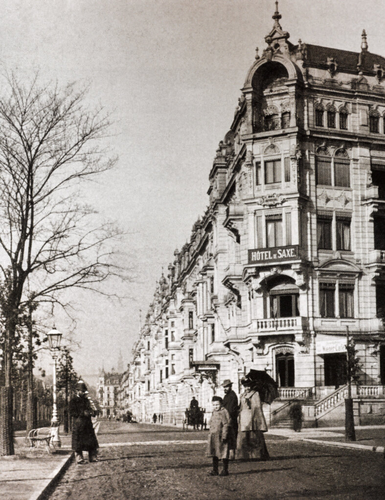 Johann-Georgen-Allee, vor 1914. Foto: Sammlung Ernst Hirsch