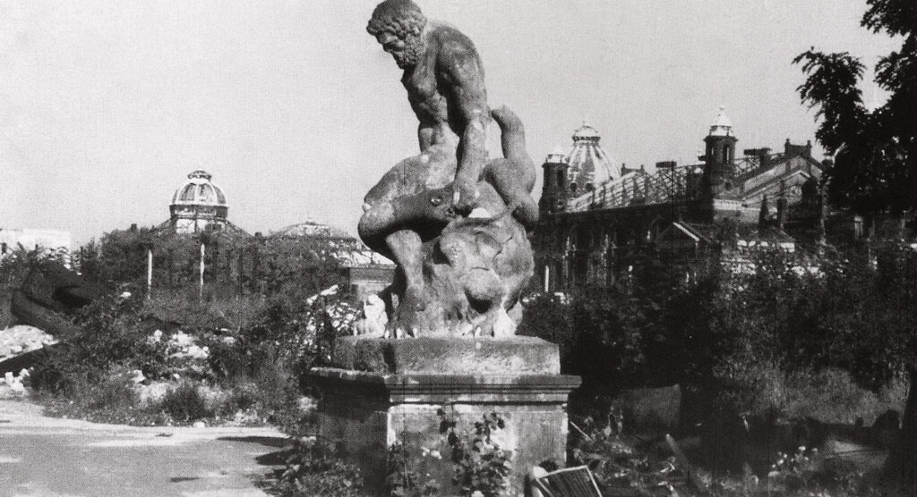 Nach der Bombardierung , Dresden 1945